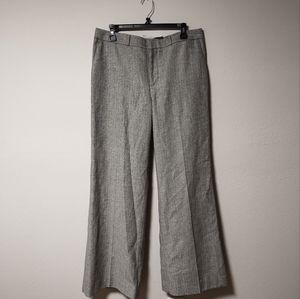 Banana Republic Black and White Wool Pants